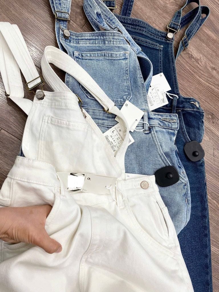 VGU1824 - QUẦN YẾM JEAN - XANH ĐẬM (LẺ)