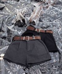 KS1541 - QUẦN SHORT XÁM - KÈM NỊT (Q.LẺ)