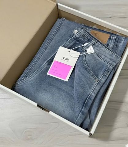 VGU1877 - QUẦN JEAN DÀI KHÔNG MAY LAI (Q.LẺ)