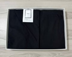 VGU1894 - SET TRỄ VAI TAY DÀI, VÁY (ĐEN)