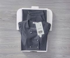 TB9566 - SET PHỐI NÚT KIM LOẠI SỌC XÁM