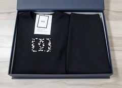 VGU1959 - SET ÁO ĐÍNH HẠT, VÁY NGẮN (ĐEN)