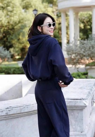 VGU1998 - SET ÁO HOODIE, QUẦN DÀI (XANH ĐEN)