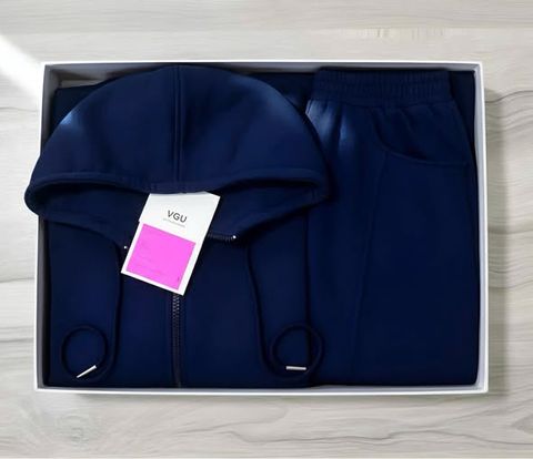 VGU1998 - SET ÁO HOODIE, QUẦN DÀI (XANH ĐEN)