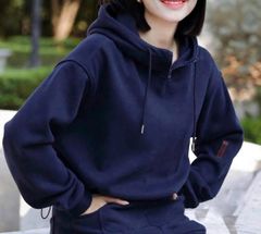 VGU1998 - SET ÁO HOODIE, QUẦN DÀI (XANH ĐEN)