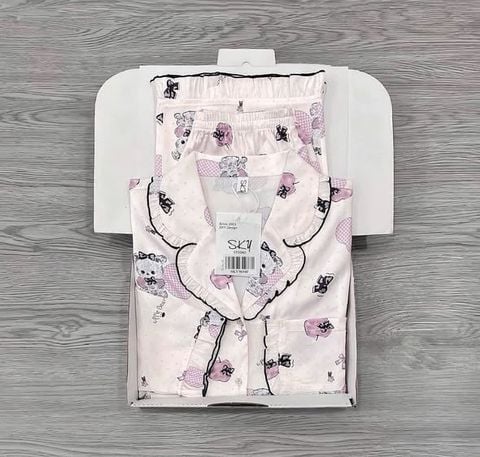 SKY9694 - SET BỘ NGỦ DÀI HỌA TIẾT GẤU