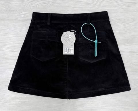 SHE4771 - C.VÁY NGẮN FORM A (ĐEN) - LẺ