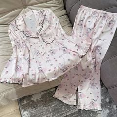 SKY9694 - SET BỘ NGỦ DÀI HỌA TIẾT GẤU