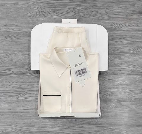 TB9610 - SET BỘ NGỦ BASIC PHỐI TÚI (KEM)