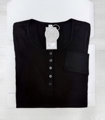 SHE4788 - ÁO THUN TAY DÀI BASIC (ĐEN)