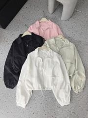 KS1689 - ÁO KHOÁC DÙ BASIC (ĐEN)