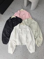 KS1690 - ÁO KHOÁC DÙ BASIC (HỒNG)