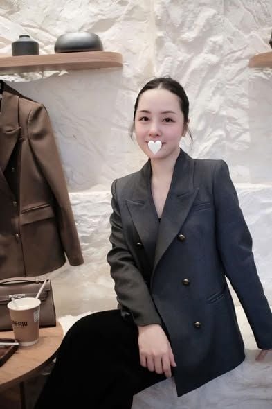 SHE4790 - ÁO KHOÁC VEST PHỐI NÚT K.LOẠI (XÁM) - LẺ