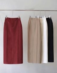 TB9818 - CHÂN VÁY DÀI LẺ - MÀU KEM ( KO KÈM NỊT)