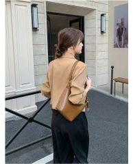 KS1664 - ÁO KHOÁC VEST VẠT BẦU (ĐEN) - LẺ