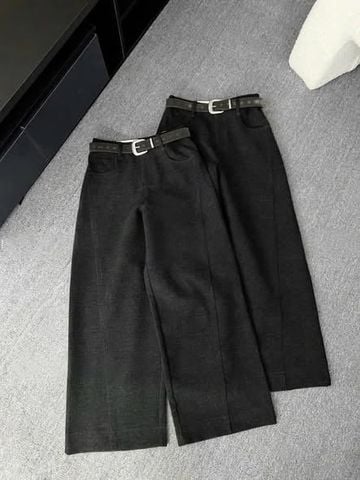 TB9815 - QUẦN DÀI KÈM NỊT (XÁM NÂU)