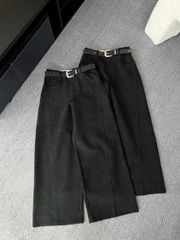 TB9815 - QUẦN DÀI KÈM NỊT (XÁM NÂU)