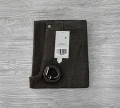 TB9815 - QUẦN DÀI KÈM NỊT (XÁM NÂU)