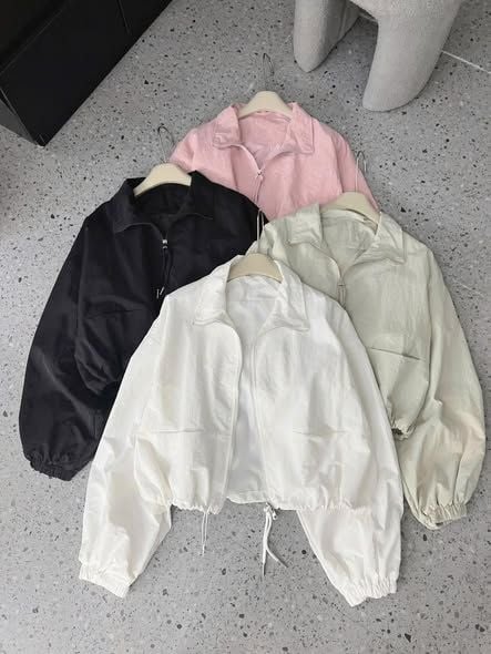 KS1689 - ÁO KHOÁC DÙ BASIC (ĐEN)