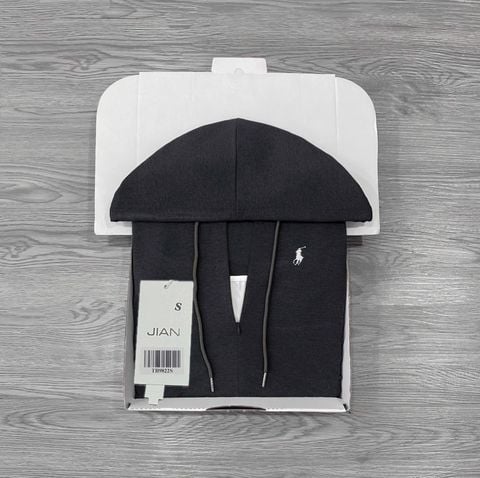 TB9822 - ÁO THUN 2 LỚP CÓ NÓN (XÁM)