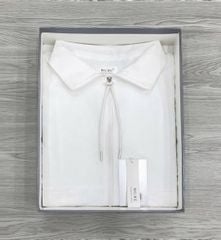 KS1691 - ÁO KHOÁC DÙ BASIC (TRẮNG)