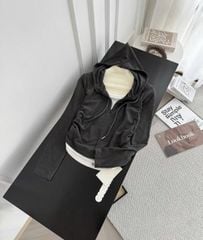 TB9822 - ÁO THUN 2 LỚP CÓ NÓN (XÁM)