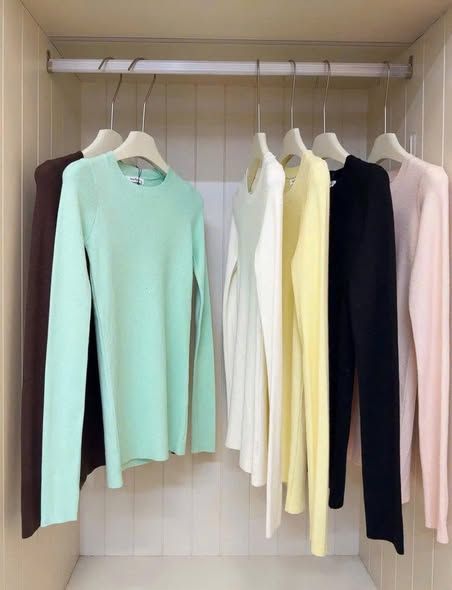 SHE4794 - ÁO THUN TAY DÀI BASIC (TÍM)