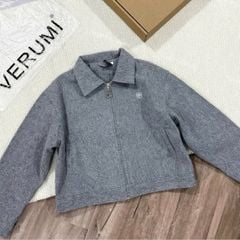 VGU2177 - ÁO KHOÁC KIỂU SƠMI (XÁM MUỐI TIÊU)