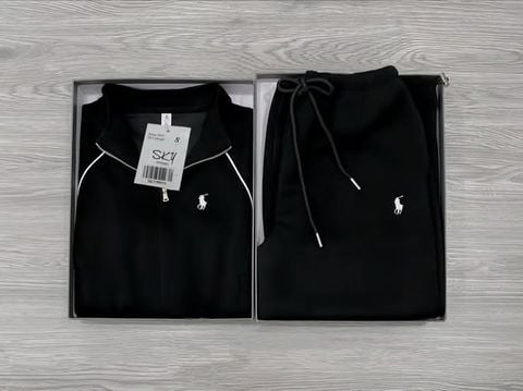 SKY9891 - SET THỂ THAO UMI THÊU NGỰA (ĐEN)