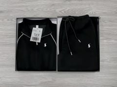 SKY9891 - SET THỂ THAO UMI THÊU NGỰA (ĐEN)