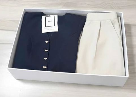 VGU2181 - SET ÁO PEPLUM - QUẦN DÀI