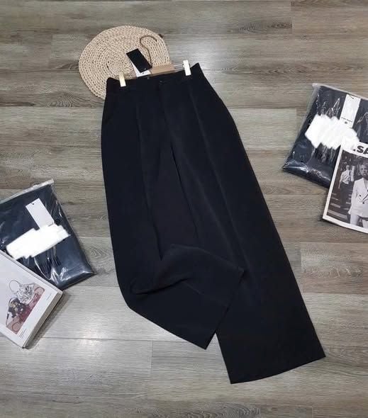 VGU2299 - QUẦN TÂY DÀI BASIC (ĐEN)