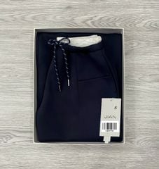 TB9979 - QUẦN THUN DÀI PHỐI LƯNG (XANH ĐEN)