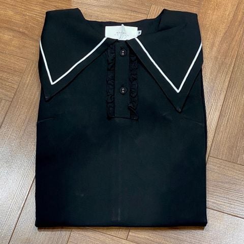 OAK0173 ĐẦM CỔ THỦY THỦ (ĐEN )