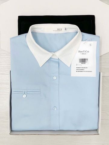 TQ4523 SET ÁO SƠMI CÔNG SỞ - CHÂN VÁY FORM A