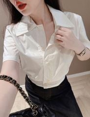 TB9004 SET SƠMI BO EO - CHÂN VÁY JEAN