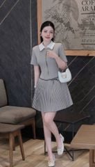 TB5820 ĐẦM XẾP LI PHỐI DÂY KÉO (KEM)