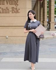 TB5837 ĐẦM TIM SỌC CỔ SEN