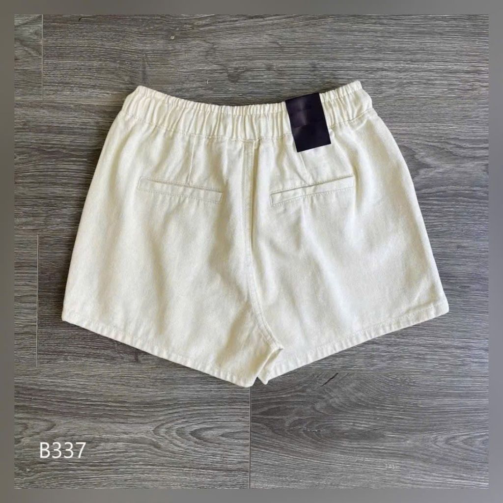 VGU1193 QUẦN SHORT KAKI LƯNG THUN