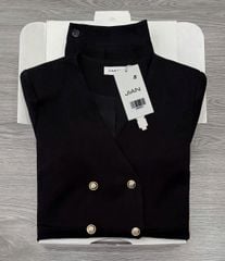 TB8890 SET VEST QUẦN NGỐ (ĐEN)