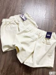 VGU1193 QUẦN SHORT KAKI LƯNG THUN