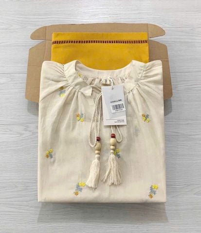 TB5755 - SET ÁO KEM - QUẦN VÀNG