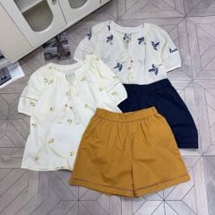 TB5755 - SET ÁO KEM - QUẦN VÀNG