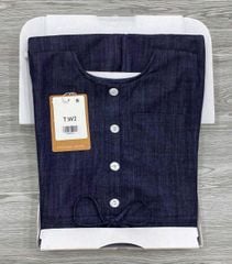 KS0932 - JUM JEAN DENIM DÀI XANH ĐEN