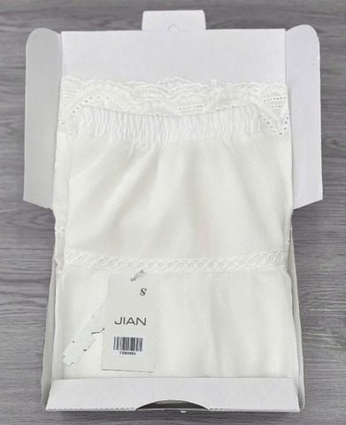TB8588 - CHÂN VÁY XÒE TRẮNG ( CHÂN VÁY LẺ)