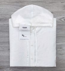 KS0924 - ÁO KHOÁC CÀI NÚT TRẮNG ( ÁO LẺ)