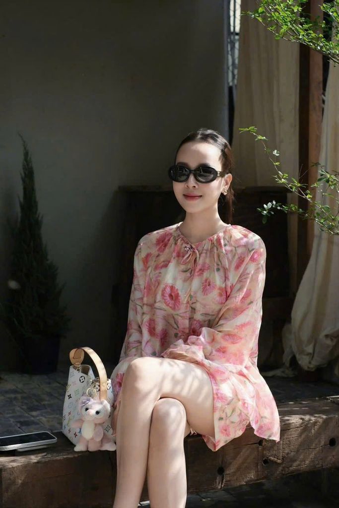 TB8453 - SET TƠ ĐỎ HỒNG (KÈM ÁO LÓT)