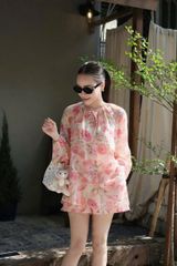 TB8453 - SET TƠ ĐỎ HỒNG (KÈM ÁO LÓT)