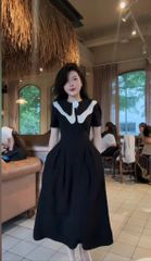 VGU0623 - ĐẦM XÒE DÀI TAG HOA