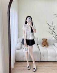 KS0976 - SET ÁO CHẤM BI - QUẦN SHORT
